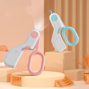 Nail Clipper for Cats and Dogs with LED Light