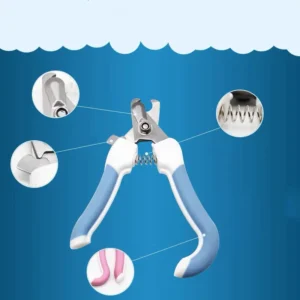 Nail Clipper for Dogs and Cats, Nail Scissors, Claw Trimmer, Labor-Saving Grooming Tools for Pets