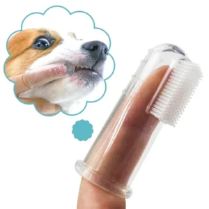 Pet Toothbrush, Silicone Dental Care Tool