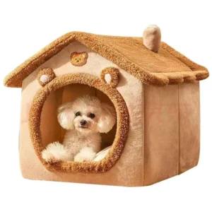 Cozy Indoor Dog House, Soft Bed for Pet