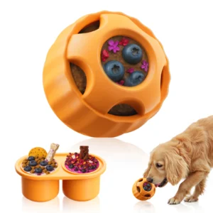 Interactive Toys for Dogs Against Boredom - Silicone Treat Molds for Dogs and Puppies